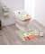スヌーピー トイレマット ドッグハウス グリーン トイレ用品 SNOOPY
