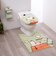 スヌーピー ロングトイレマット ドッグハウス グリーン トイレ用品 SNOOPY