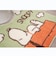 スヌーピー ロングトイレマット ドッグハウス グリーン トイレ用品 SNOOPY