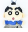 クレヨンしんちゃん 侍 ぬいぐるみマスコットキーホルダー