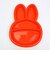 ミッフィー miffy ダイカットフタ付きランチプレート キッズ