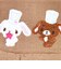 サンリオ シュガーバニーズ ラウンドボトムポーチ ラブスイーツ ブラウン Sanrio