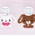 サンリオ シュガーバニーズ トートバッグ ラブスイーツ ピンク Sanrio