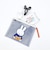 ミッフィー miffy フラットメッシュポーチ (ブルー)