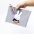 ミッフィー miffy フラットメッシュポーチ (ブルー)