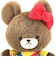 サンリオ ×くまのがっこう ジャッキー ぬいぐるみ(SS) Sanrio