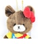 サンリオ ×くまのがっこう ジャッキー マスコット ぬいぐるみ Sanrio