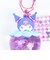 サンリオ クロミ カラフルいちごドームキーホルダー ピンク Sanrio