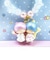サンリオ キキララ フォンストラップ パープル キーホルダー スマホ用品 Sanrio