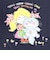 水森亜土 カラーTシャツ(M) ネコ ネイビー アパレル