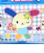 サンリオ ウサハナ ボストンバッグ風ポーチ Sanrio
