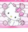 サンリオ チャーミーキティ ボストンバッグ風ポーチ Sanrio