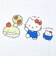 サンリオ ハローキティ × なんでもいきもの Tシャツ(M) ホワイト アパレル Sanrio