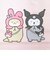 サンリオ マイメロディ＆クロミ × なんでもいきもの トートバッグ ライトピンク Sanrio