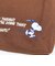 スヌーピー 2wayスクエアトートバッグ (ブラウン)  ルートート ROOTOTE SNOOPY
