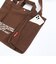 スヌーピー 2wayスクエアトートバッグ (ブラウン)  ルートート ROOTOTE SNOOPY