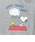 スヌーピー 2wayスクエアトートバッグ (グレー)  ルートート ROOTOTE SNOOPY