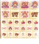 モンチッチ カットピースシール (レオパード) 文具