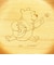 ディズニー くまのプーさん 木製丸プレート (ハチ) 食器 Disney