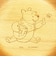 ディズニー くまのプーさん 木製丸プレート (ハチ) 食器 Disney