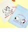 スヌーピー ＆ベル サガラ刺繍巾着 アイボリー SNOOPY