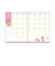 水森亜土 2027年 手帳 月間A6 (ブルー) スケジュール帳 文具 《10月はじまり》 日本製