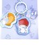 サンリオ キキララ 3連キーホルダー レトロ サンリオキャラクターズ5 Sanrio