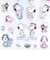 スヌーピー ＆ベル ぷっくりシール ライトブルー 文具 SNOOPY