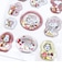 スヌーピー ＆ベル カプセルシール アイボリー 文具 SNOOPY
