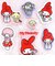 サンリオ マイメロディ ぷっくりシール レトロ サンリオキャラクターズ5 文具 Sanrio