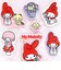 サンリオ マイメロディ ぷっくりシール レトロ サンリオキャラクターズ5 文具 Sanrio