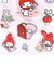 サンリオ マイメロディ ぷっくりシール レトロ サンリオキャラクターズ5 文具 Sanrio