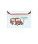 スヌーピー フタ付き折りたたみ収納ＢＯＸ(きょうだいたち) Preppystyle schoolbus SNOOPY
