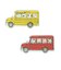 スヌーピー アクリルオーガナイザー(きょうだいたち) 文具 Preppystyle schoolbus SNOOPY