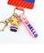 サンリオ 日焼けキティ マスコット付きキーホルダー ギャル ピンク Sanrio