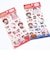 モンチッチ× ハローキティ クリアキャンディシール パーティー 文具 Sanrio