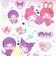 モンチッチ× ハローキティ マイメロディ＆クロミ 文具 Sanrio