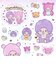 モンチッチ× クリアキャンディシール 文具