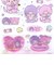モンチッチ× クリアキャンディシール 文具