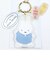 ミッフィー miffy アクリルキーホルダー アイボリー ドルチェシリーズ 日本製