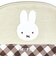 ミッフィー miffy ティッシュポーチ ベージュ ダイアゴナル