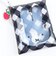 ミッフィー miffy クリアマルチポーチ グレー ダイアゴナル