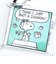 スヌーピー コミック クリアマルチケース(SS) (グリーン) SNOOPY
