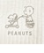 スヌーピー スタンドポーチ カート ベージュ SNOOPY