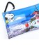 スヌーピー 富士山と五重塔 クリアマルチケース(S) SNOOPY