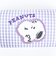 スヌーピー メガネケース パープル サガラワッペンチェック SNOOPY