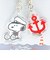 スヌーピー 2連アクリルキーホルダー ノーティカルスタイルシリーズ 日本製 SNOOPY