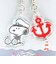 スヌーピー 2連アクリルキーホルダー ノーティカルスタイルシリーズ 日本製 SNOOPY