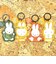 ミッフィー miffy 70th マット染色キーホルダー 2011年 70周年ヒストリー