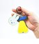 ミッフィー miffy アクリル染色キーホルダー グリーン MIFFY FRUITS